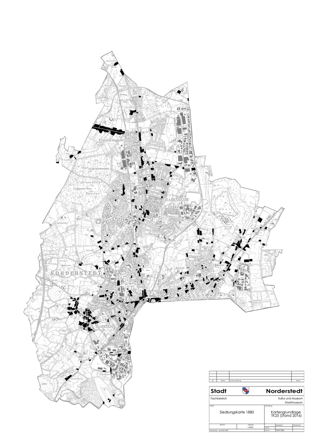 50xnorderstedt.de — Siedlungskarten
